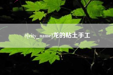 伊春龙的粘土手工