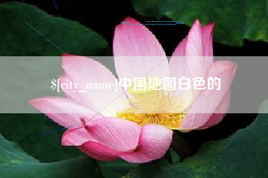伊春中国地图白色的