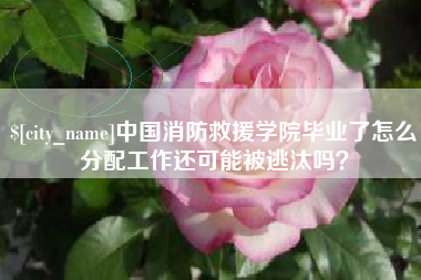 伊春中国消防救援学院毕业了怎么分配工作还可能被逃汰吗？