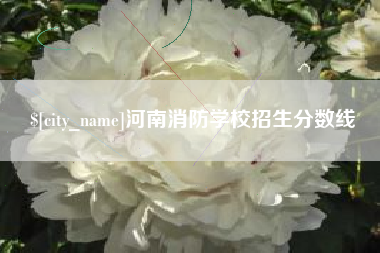 伊春河南消防学校招生分数线