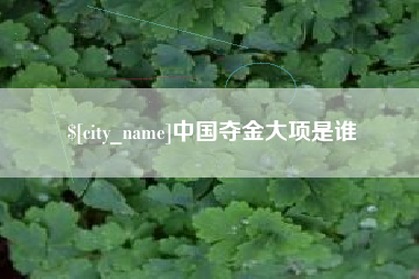 伊春中国夺金大项是谁