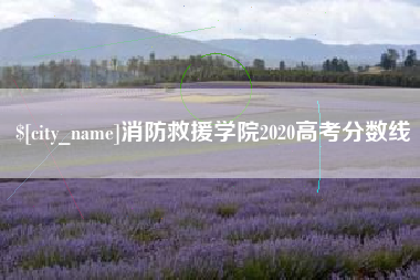伊春消防救援学院2020高考分数线