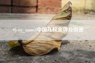 伊春中国九枚金牌分别是