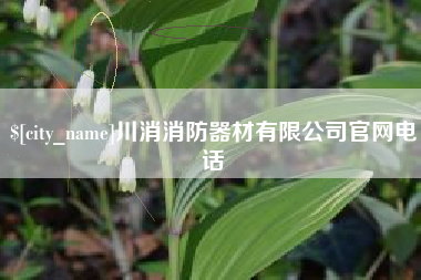 伊春川消消防器材有限公司官网电话