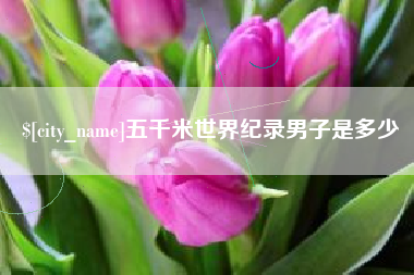 伊春五千米世界纪录男子是多少