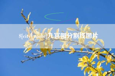 伊春九宫图分割线图片