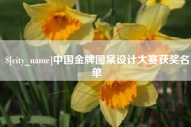 伊春中国金牌图案设计大赛获奖名单