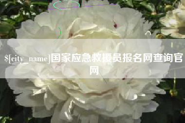 伊春国家应急救援员报名网查询官网